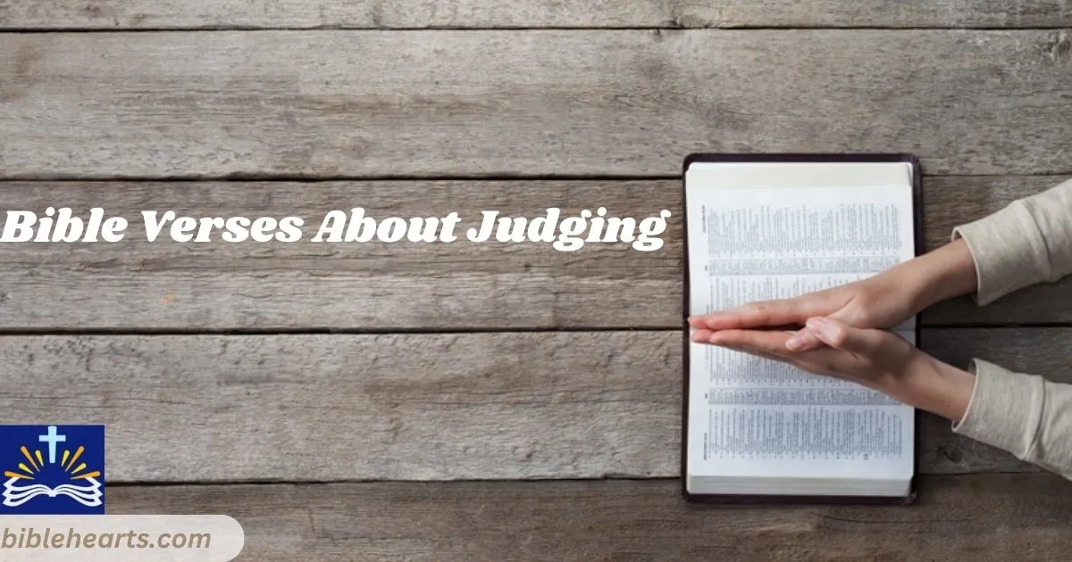 Bible Verses About Judging