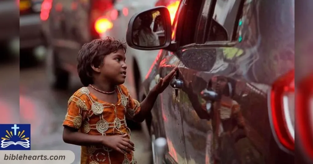 Children begging