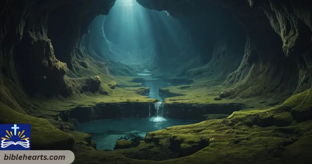 Depths of the earth