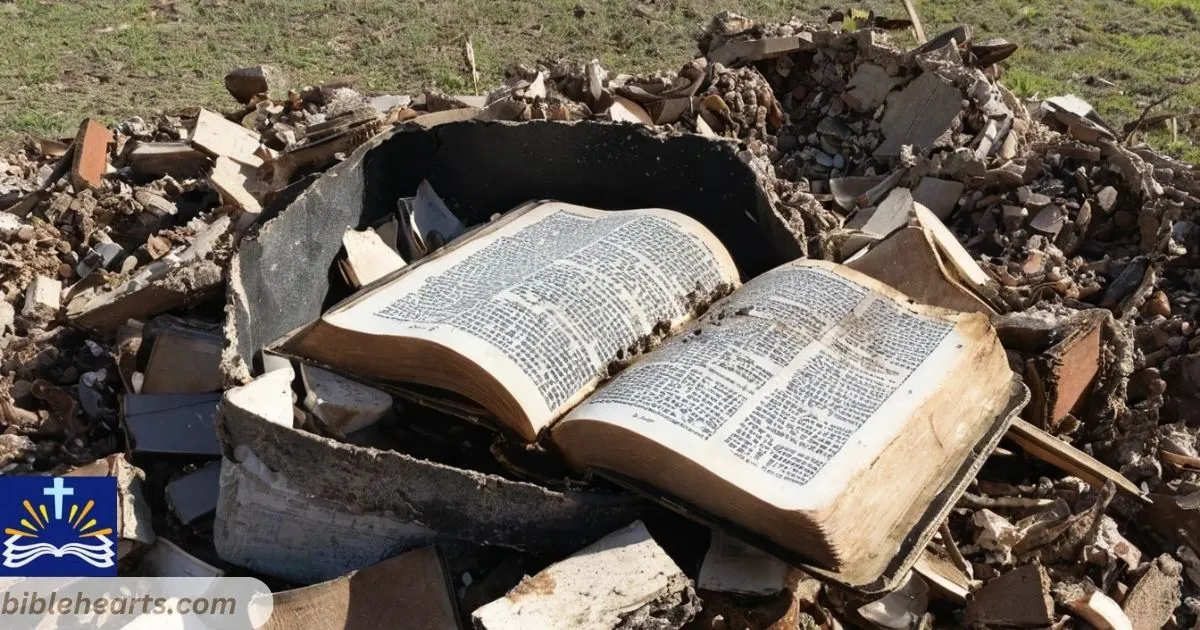 Dispose of a Ruined Bible