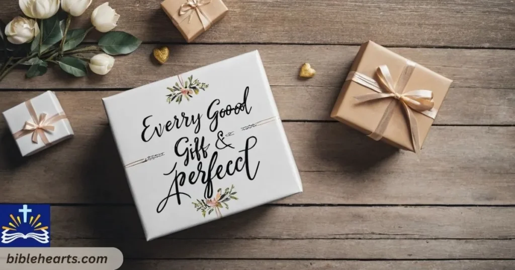 Every good and perfect gift