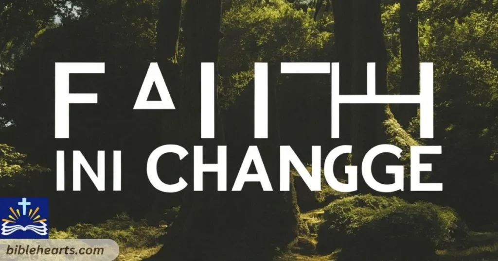 Faith in Change