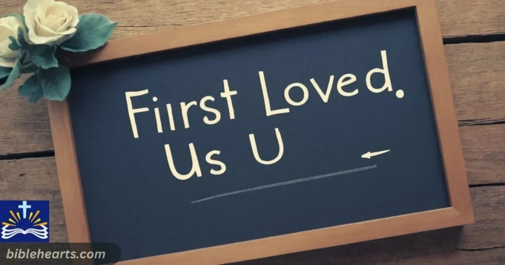 First loved us