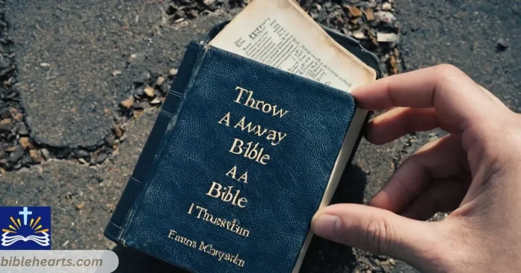 Throw Away a Bible