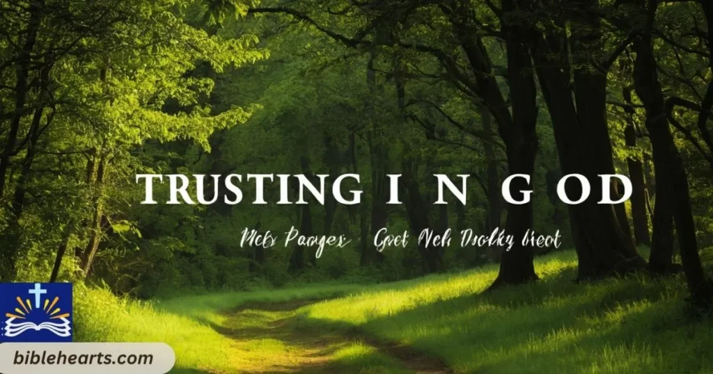 Trusting in God