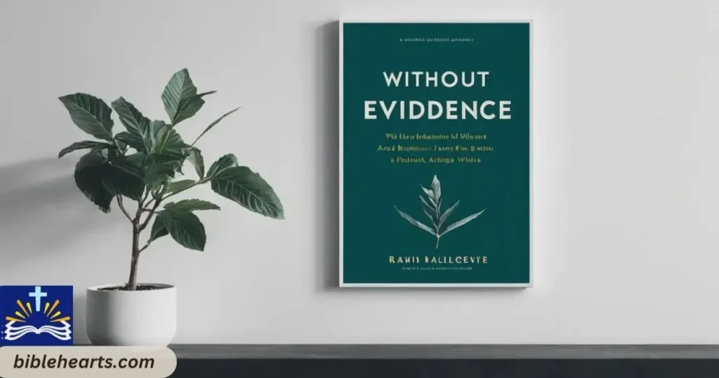 Without evidence 