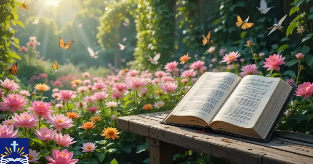 Bible Verse About Gardens And Flowers