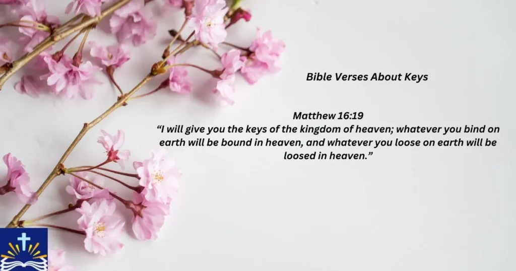 Bible Verses About Keys 1