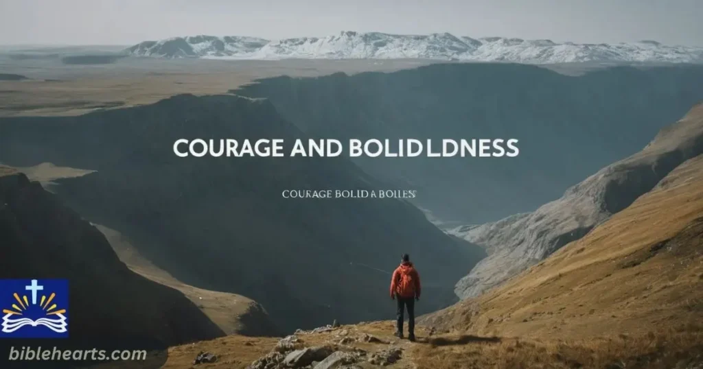 Courage and Boldness