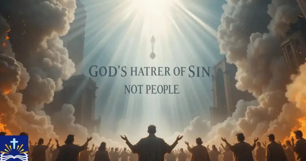 Gods Hatred Of Sin Not People