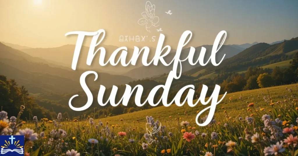 Thankful Sunday Blessings