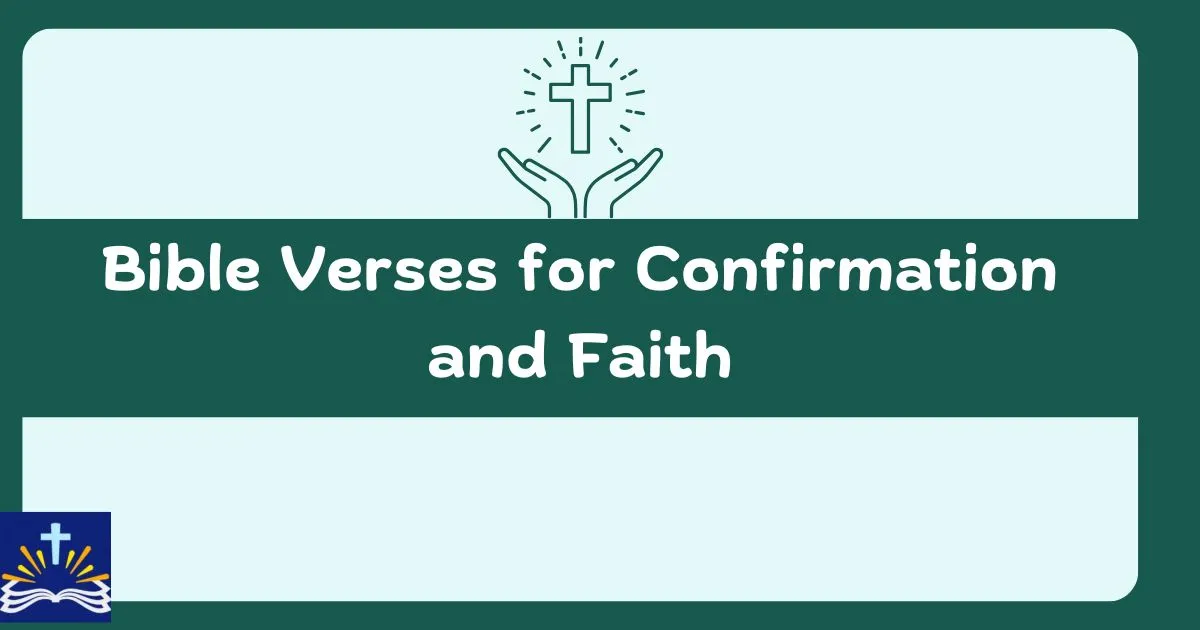 Confirmation And Faith