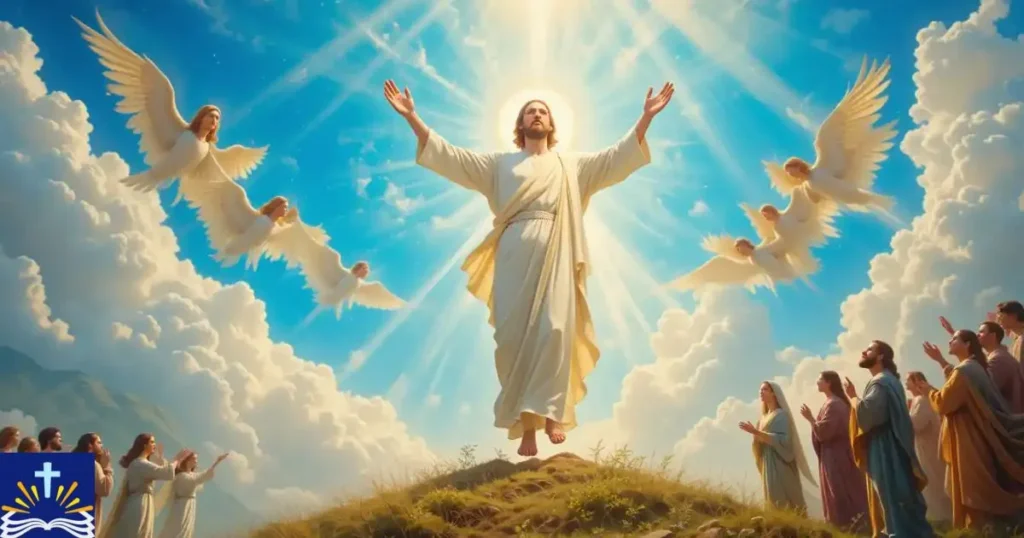 The Ascension Of Jesus Into Heaven