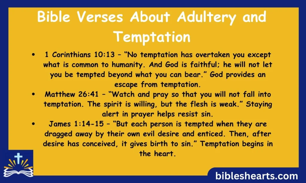 Adultery And Temptation