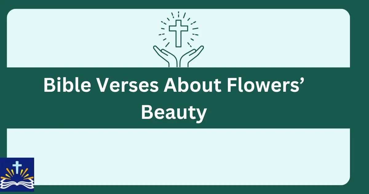 Bible Verses About Flowers Beauty