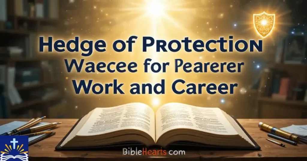 Hedge Of Protection Prayer For Work And Career