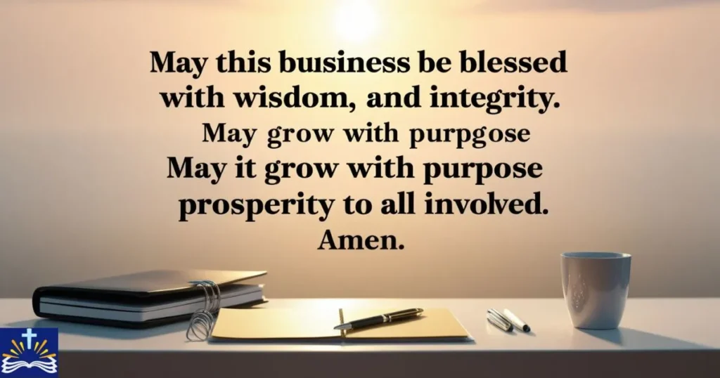 New Business Prayer