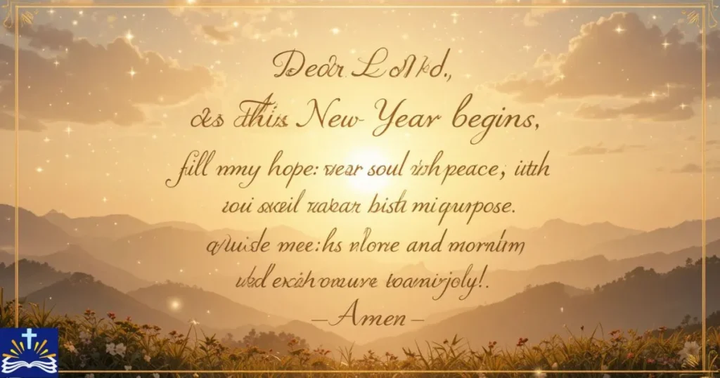 New Year Prayer For Hope And Renewal