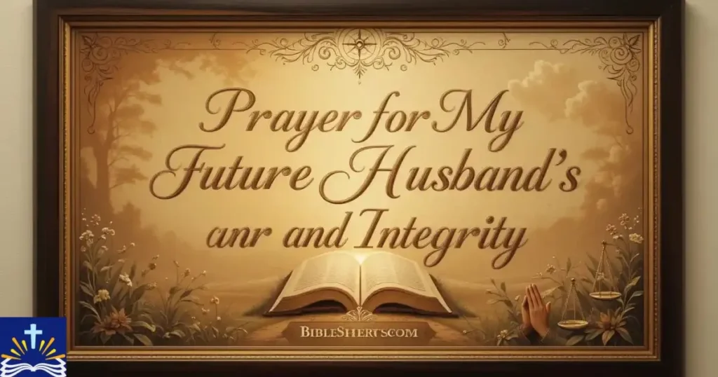 Prayer For My Future Husbands Character