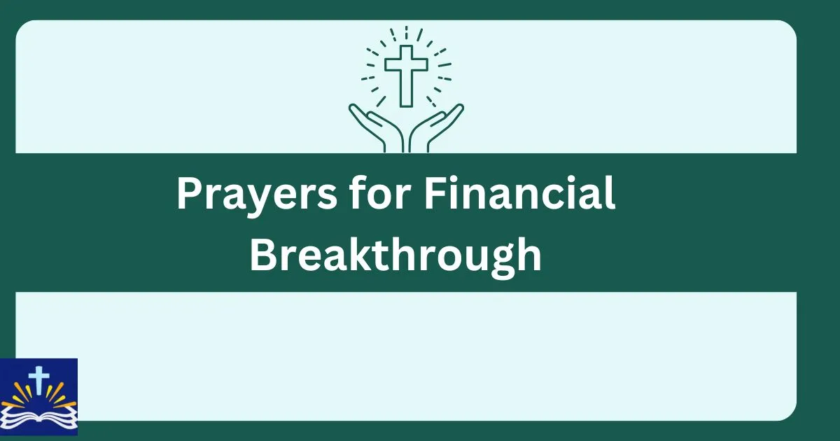 Prayers For Financial Breakthrough